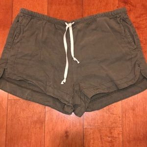 Olive Green Brandy Melville Shorts